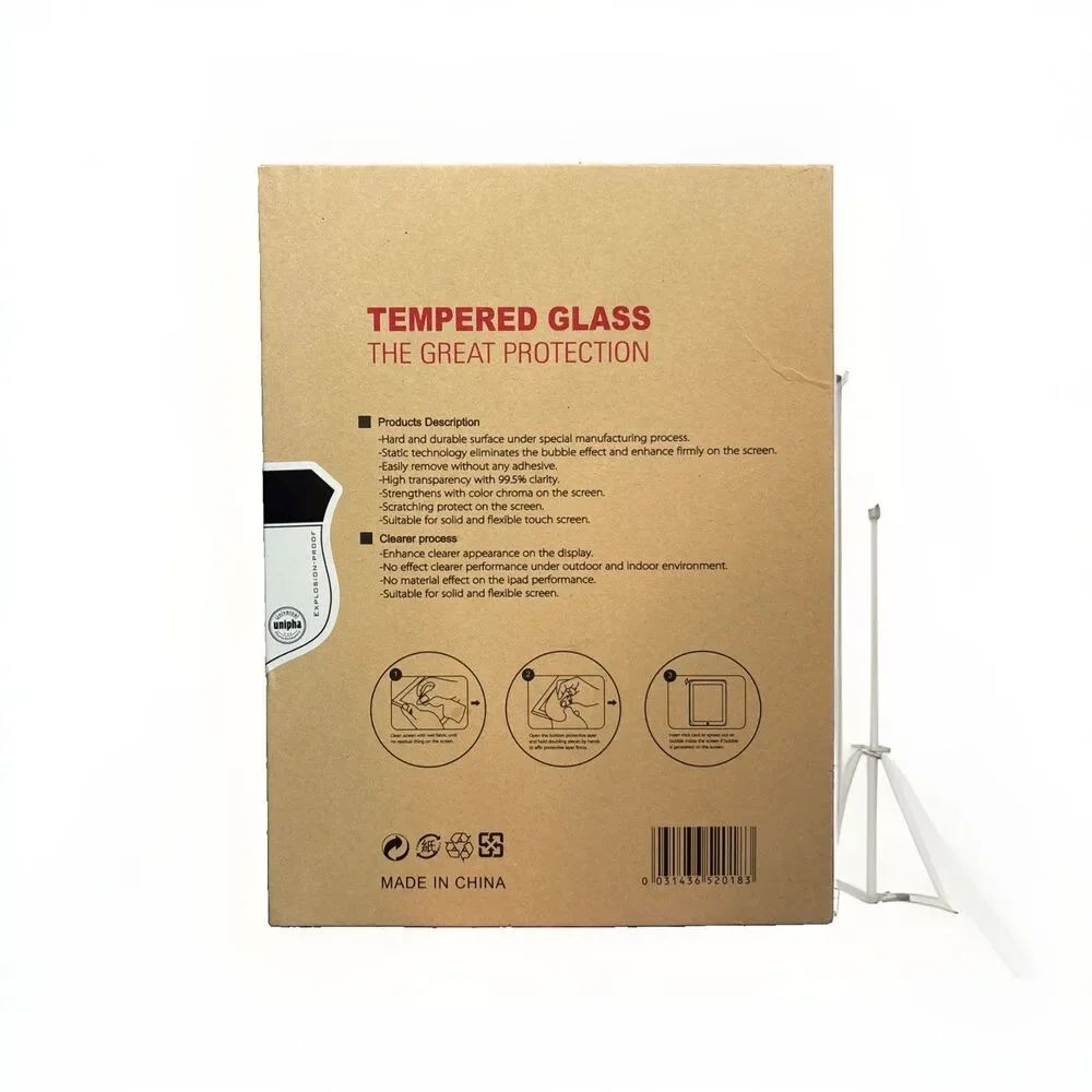 x2 iPad 10.2-inch (7th, 8th, or 9th Generation) Tempered Glass Screen Protector